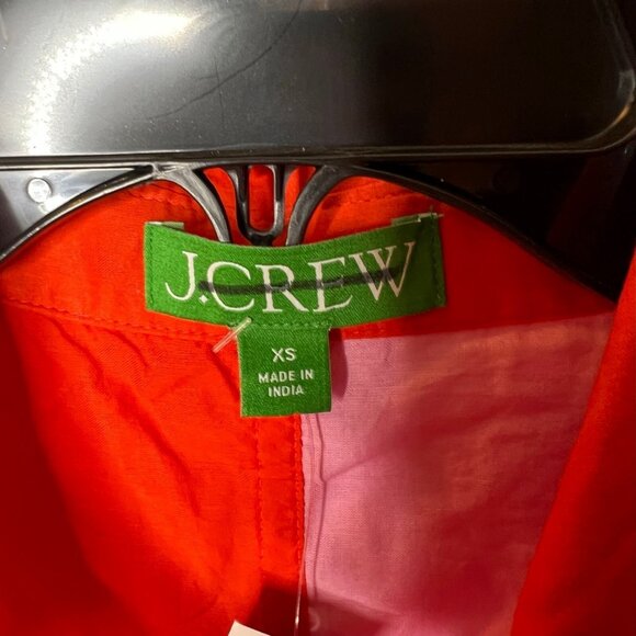 J.Crew Womens Button Up Beach Shirt In Colorblock Size XS BP116 - Picture 4 of 5